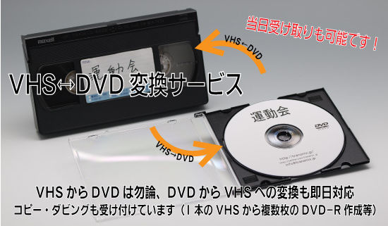 Dvd ダビング vhs